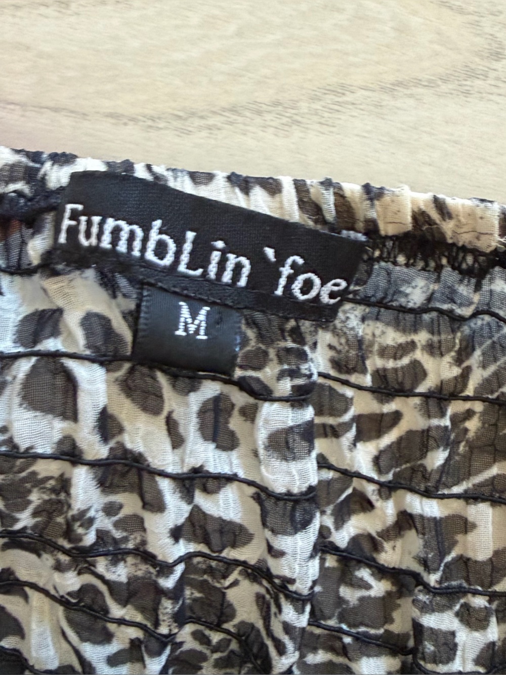 Fumblin Foe Leopard Halter Maxi Dress - Black/Orange/Pink - Picture 3 of 4